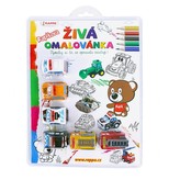 Živá omalovánka s auty - Záchranáři