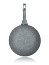 pánev d28x5,8cm CUISINO GRAN.GREY, nepř.p.,indukce
