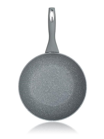 pánev d28x5,8cm CUISINO GRAN.GREY, nepř.p.,indukce