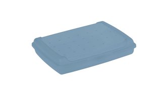 box  0,5 l klick-Box, sev.modrá, 17x13x3,5cm, svačin., plast