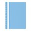 Skoroszyt A4 PP wpinany jasnoniebieski (25szt)