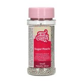 Cukrové perly malé stříbrné 80g