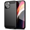 Smarty Carbon pouzdro pro iPhone 13 Pro Max černé
