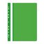 Skoroszyt A4 PP wpinany zielony (25szt)