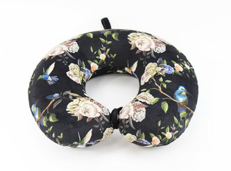 Cestovní polštář s paměťovou pěnou Kolibříci