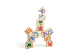 Milaniwood - Dřevěná balanční hra - mořská zvířátka