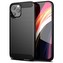 Smarty Carbon pouzdro pro iPhone 14 Pro černé