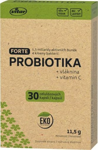Vitar Probiotika 30 kapslí Eko