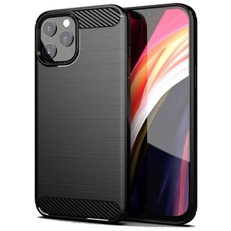 Smarty Carbon pouzdro pro iPhone 11 Pro černé