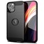 Smarty Carbon pouzdro pro iPhone 13 černé
