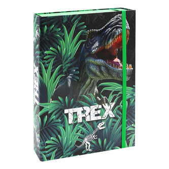 Box na sešity A4 Jumbo MaXi - T-Rex