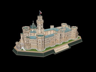 Puzzle 3D Zámek Hluboká 158 dílků