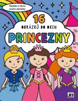 Princezny - Omalovánky do oken