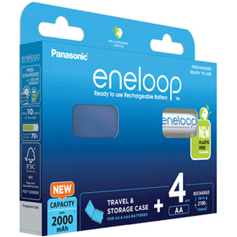 Baterie PANASONIC-ENELOOP HR6 AA 3MCCEC/4BE ENELOOP CASE