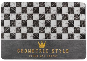 Koupelnová rychleschnoucí předložka MARMO 60 vzor F 60x90 cm Multi Decor