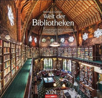 Welt der Bibliotheken Kalender 2024