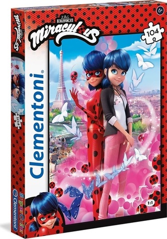 Puzzle Kouzelná Beruška v Paříži