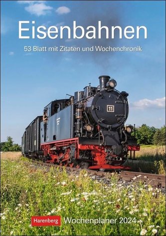 Eisenbahnen Wochenplaner 2024