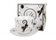 Porcelánový hrnek s podtalířkem Jumbo Charming cats 470 ml v krabičce