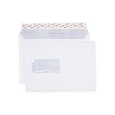 Obálky C5 - okénko vlevo s krycí páskou, 100 ks