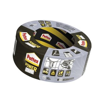 Pevná lepicí páska Pattex Power, stříbrná
