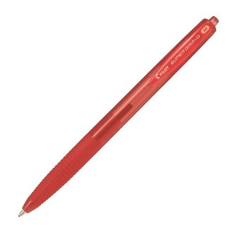 Kuličkové pero Pilot Super Grip-G, červené