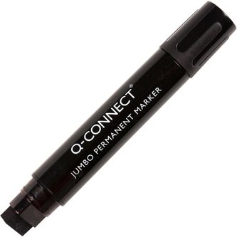 Permanentní popisovač Q-Connect JUMBO, černý