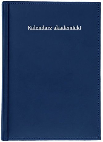 Kalendarz akad. 2023/24 A5 tyg. Vivella granat