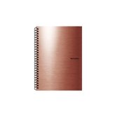 Blok Metallic, A5, linkovaný, měděný