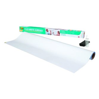 Post-it® Flex Write fólie - bílá, 0.914m x 1.219m