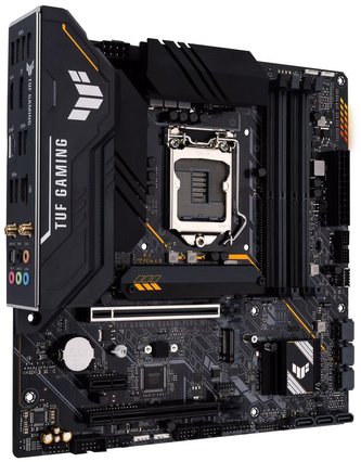 ASUS TUF GAMING B560M-PLUS WIFI / B560 / LGA1200 / 4x DDR4 / 2x M.2 / 1x DP / 1x HDMI / WiFi / mATX ASUS TUF GAMING B560M-PLUS WIFI / B560 / LGA1200 / 4x DDR4 / 2x M.2 / 1x DP / 1x HDMI / WiFi / mATX