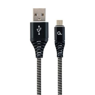 Datový kabel Gembird USB 2.0, MicroUSB, 1m, bílý