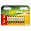 Alkalické baterie GP Ultra AAA, LR03, 1,5V, 8+2 ks