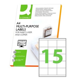 Univerzální etikety Q-C,Bílé,70x50,8mm,1500ks