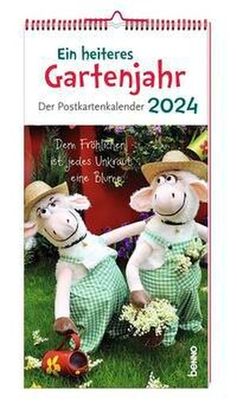 Ein heiteres Gartenjahr 2024