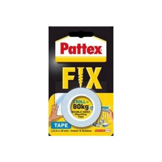Montážní páska Pattex FIX, oboustr.,19 mm x 1,5 m