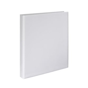 Prezentační 4kroužkový pořadač 4 cm, D 25mm,bílý