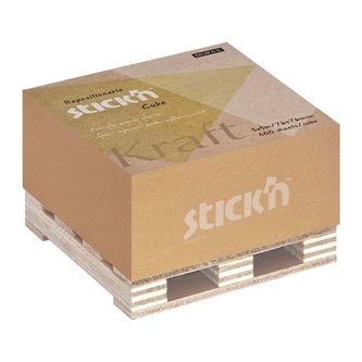 Samolep. bloček Stick'n Kraft na paletce, 76x76 mm