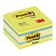 Bločky Post-it, v kostce, 76 x 76 mm, lemon