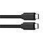 Datový nabíjecí kabel USB-C - USB-C,100cm,černý