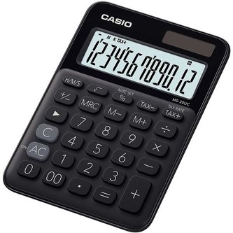 Stolní kalkulačka Casio MS-20UC, černá