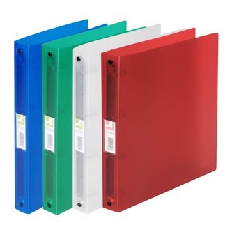 4kr. pořadač Q-Connect, 3,5 cm, mix transp.barev