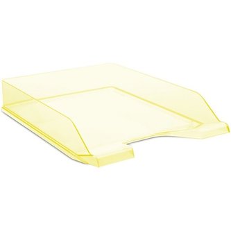 Zásuvky Donau transparentní žlutá