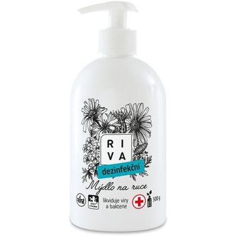 Dezinfekční mýdlo na ruce Riva – 500 g