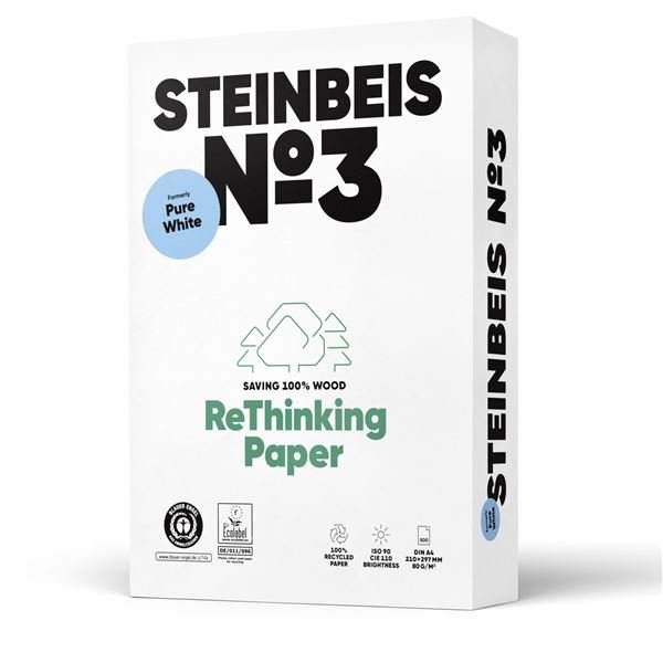 Kanc. papír recyklovaný Steinbeis Nr.3 A3