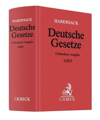 Deutsche Gesetze Gebundene Ausgabe I/2023
