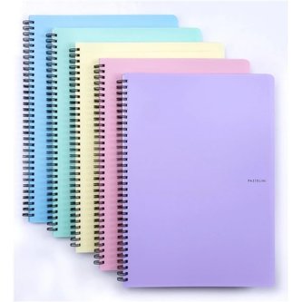 Blok Pastelini, A4, linkovaný, šedý