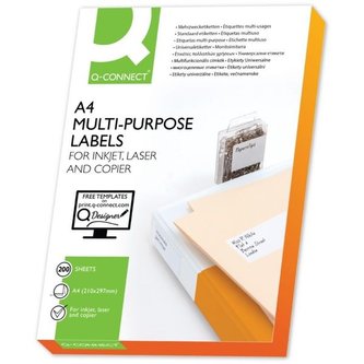 Univerzální etikety Q-C,bílé,70x25,4mm,3300ks