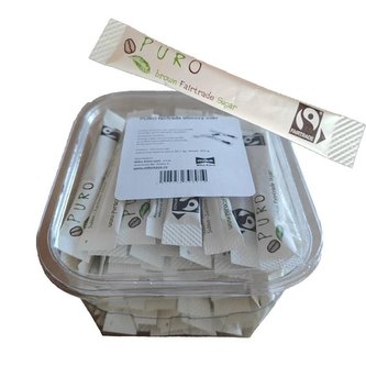 Třtinový cukr Puro v roličkách, 84x 3 g