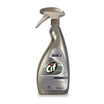Čisticí prostředek Cif na nerez a sklo, 750 ml